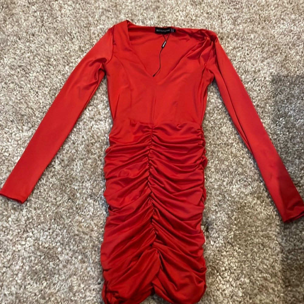 PLT red dress
